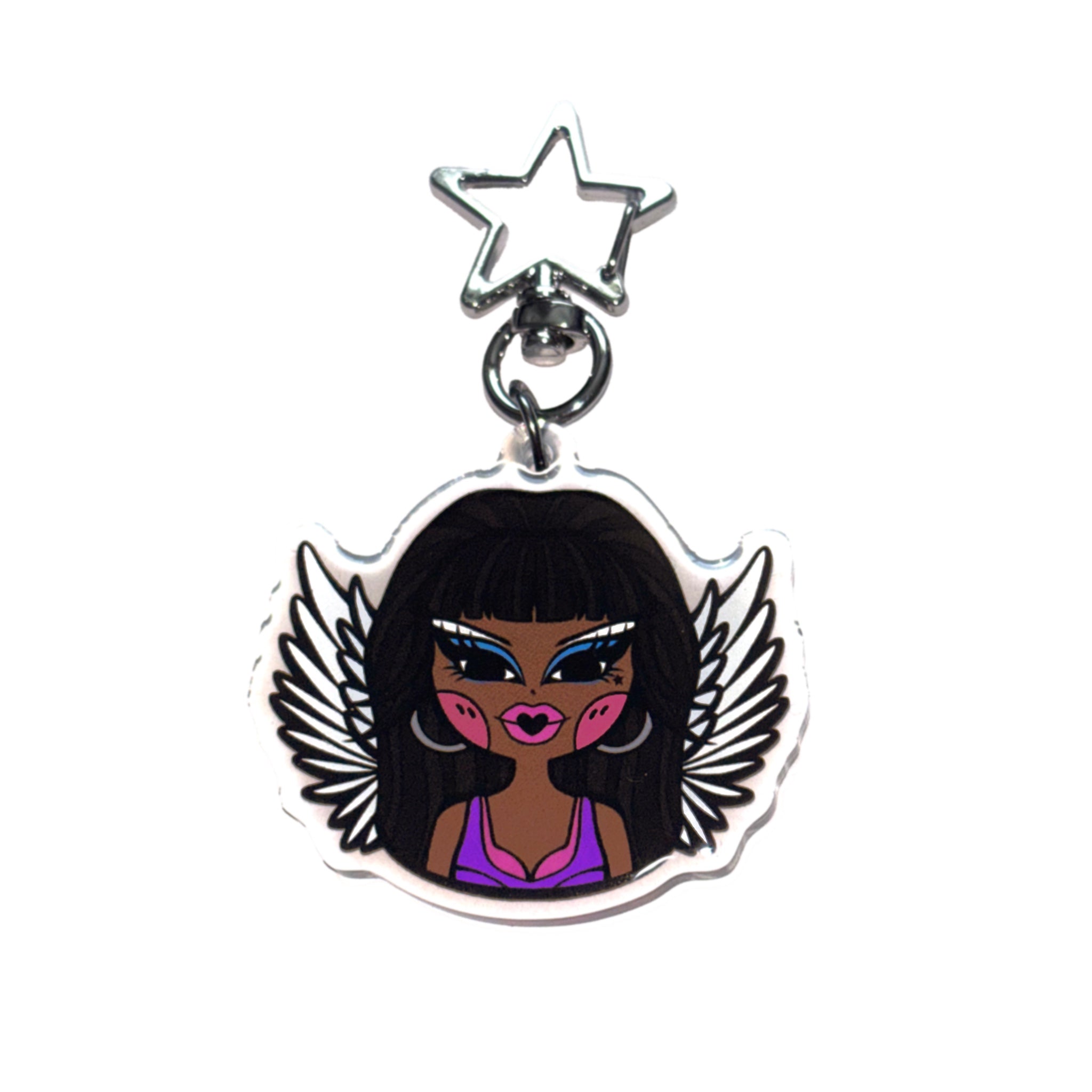 LUXX NOIR LONDON KEYCHAIN (WINGS EDITION)