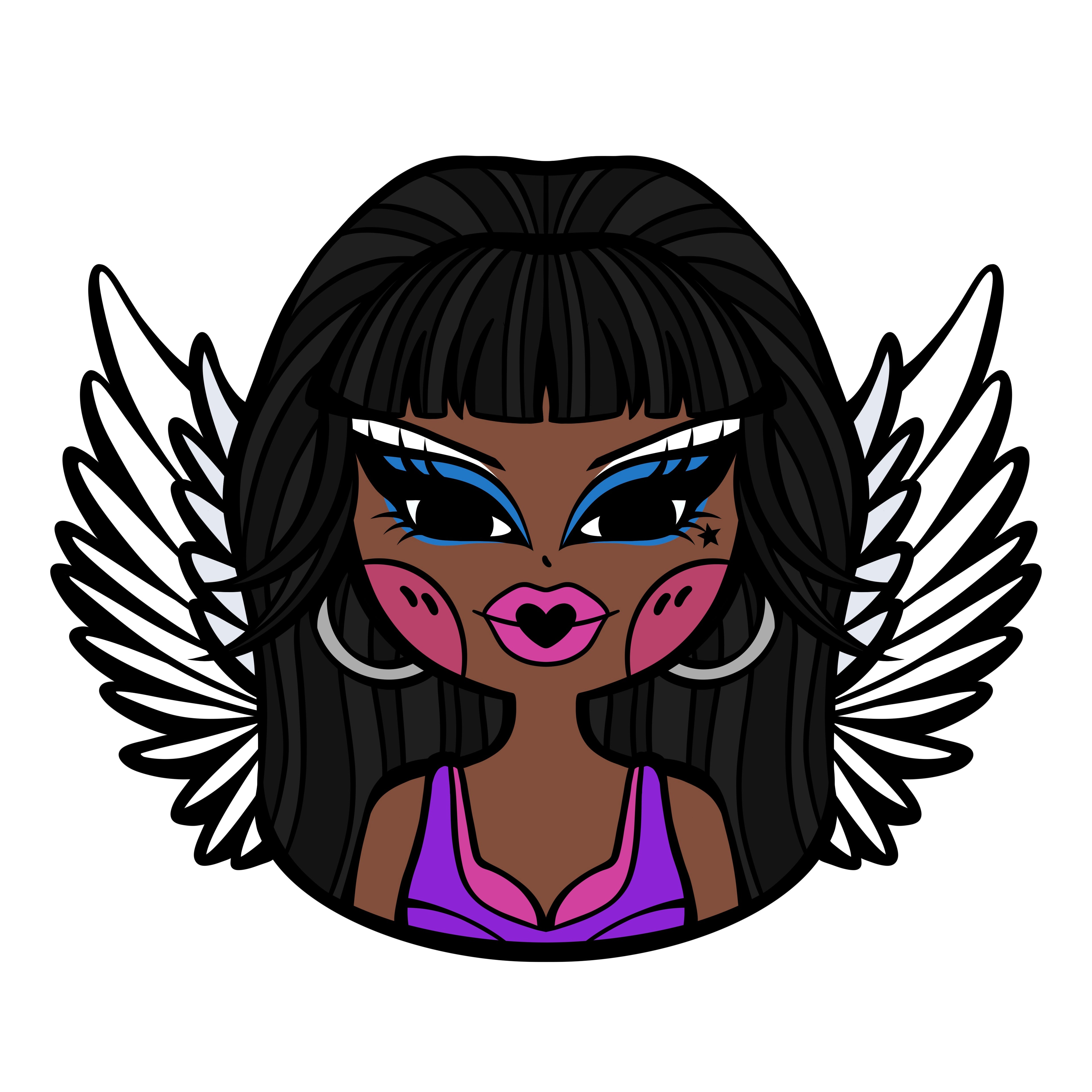 LUXX NOIR LONDON KEYCHAIN (WINGS EDITION)